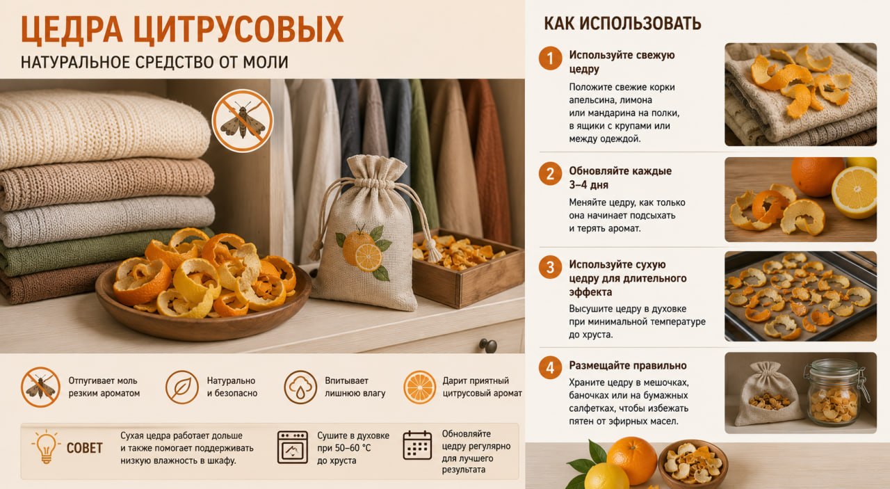 Цедра цитрусовых